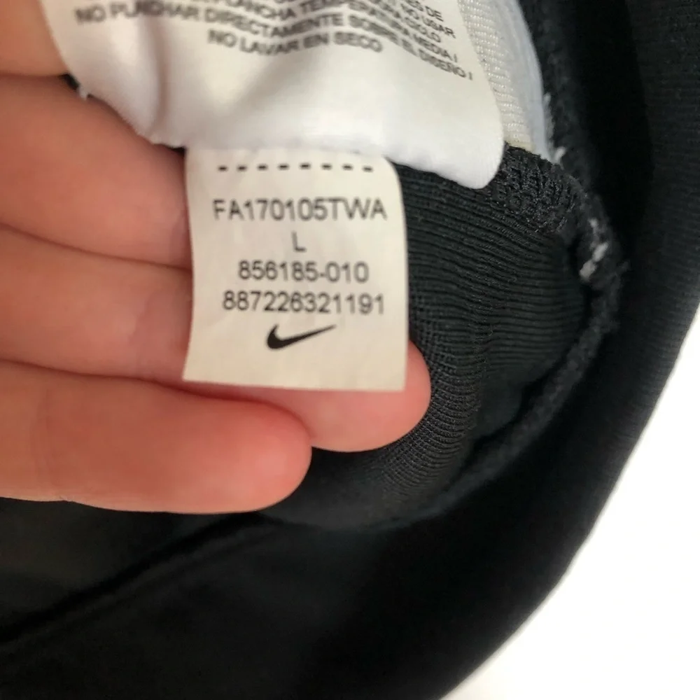 Nike Sportswear Advance Full Zip Hoodie Sweatshirt Black Large